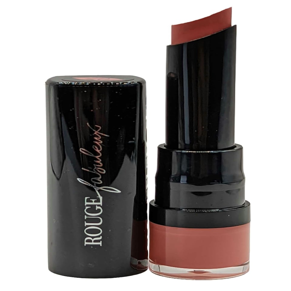 image 1 of Bourjois Rouge Fabuleux Lipstick Satin Finish Long Wear 2.3g PerlimpinPink #07 Pink