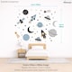 image 3 of Scandi Space Wall Stickers