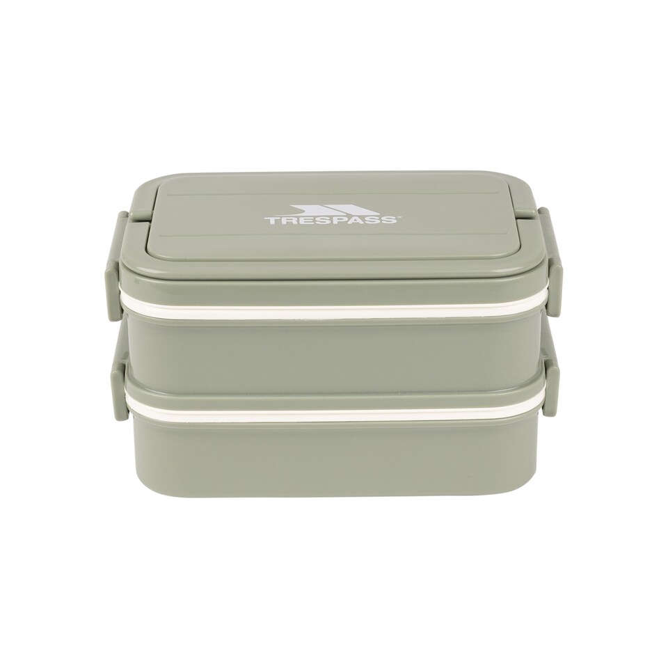 image 1 of Trespass Bento Lunch Box | Green | Dark Olive | One Size | 1