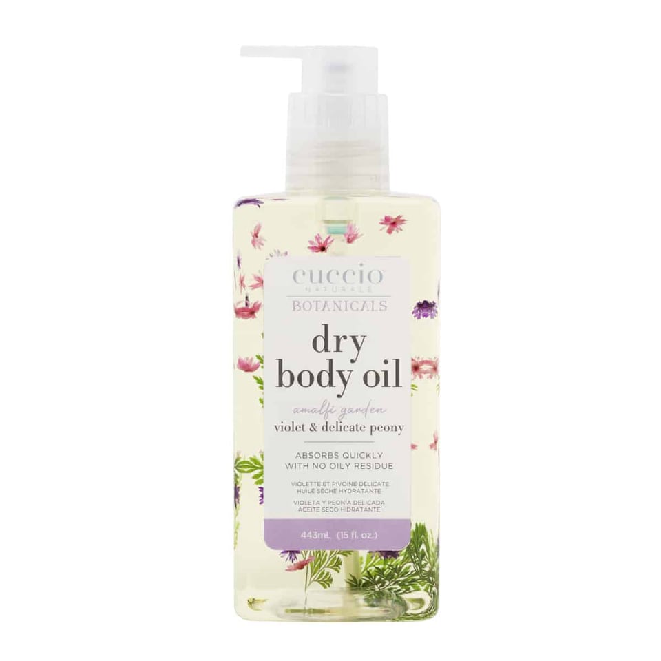 image 1 of Cuccio Naturale Dry Body Oil 443ml - Violet & Delicate Peony