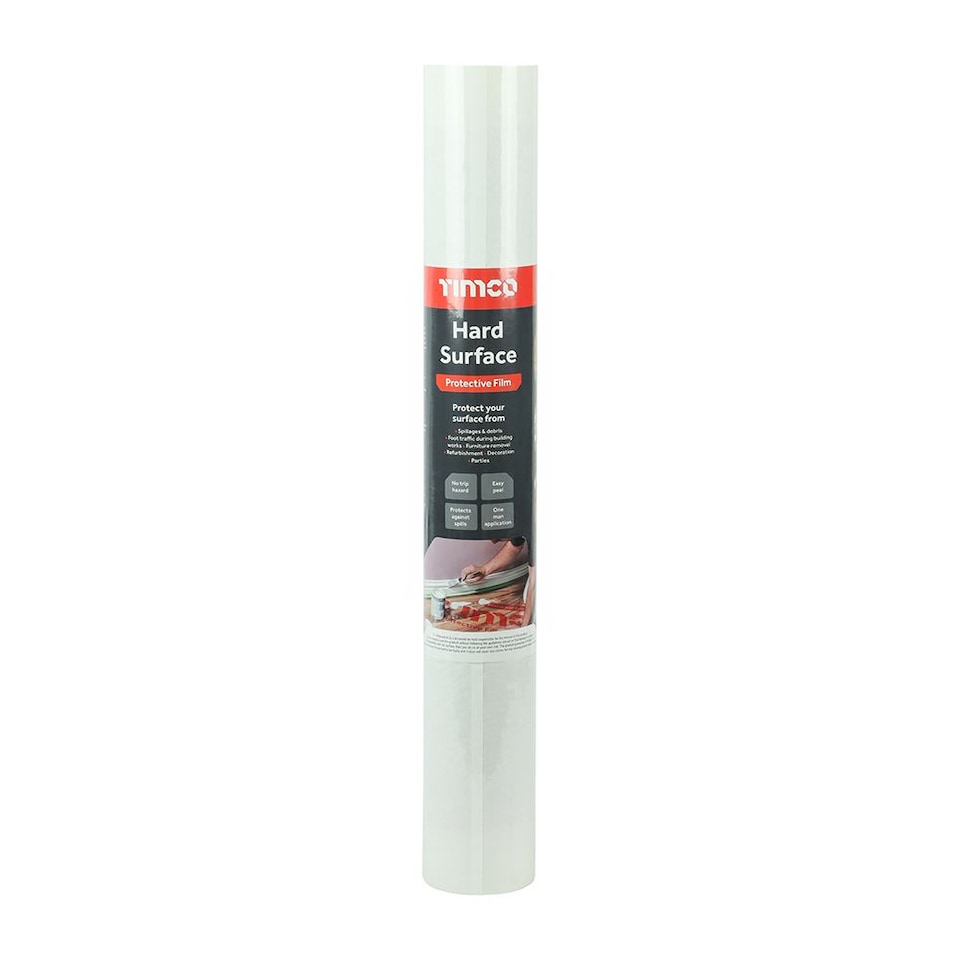 image 1 of Timco - Protective Film - For Hard Surfaces (Size 50m x 0.6m - 1 Each)