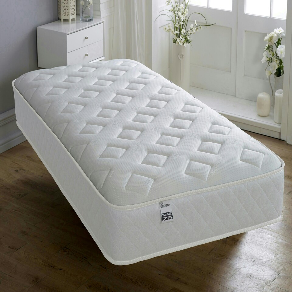 image 1 of Essentials Jump n Tac Hybrid Mattress - 19cm Deep, Soft Feel White | King