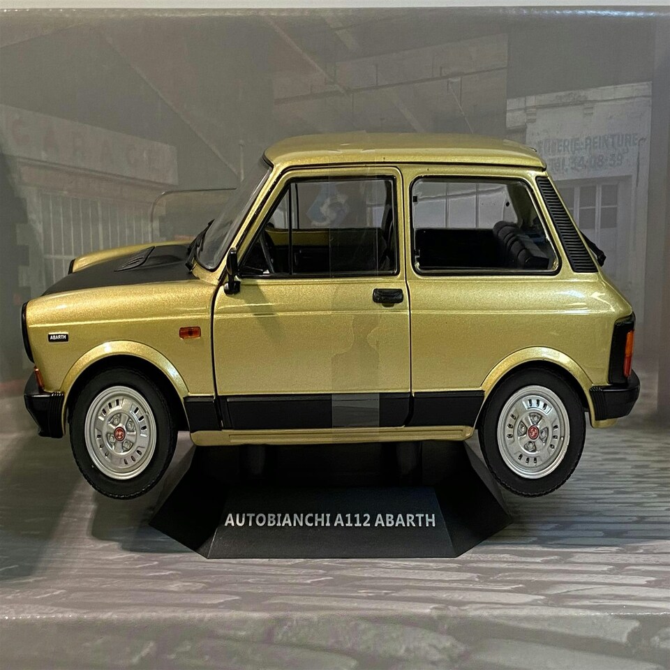 image 1 of Autobianchi A112 Abarth Bronze 1990 1:18 Scale Solido 1803804