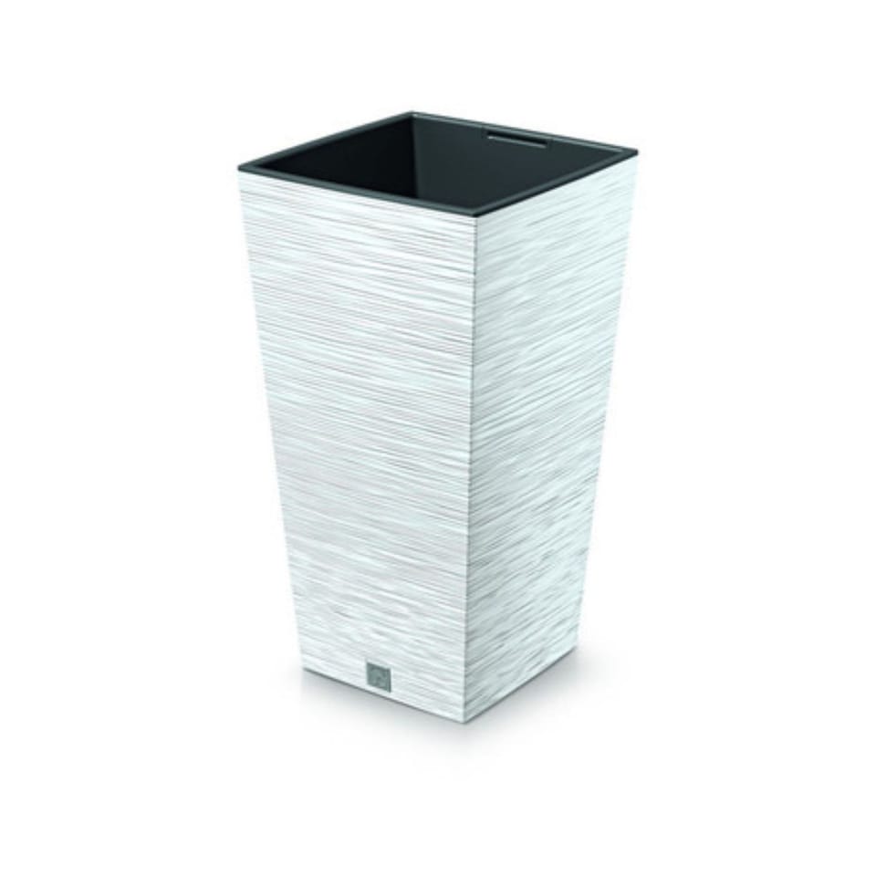 image 1 of FURU Square Tall Planters with Insert - 50x26.5x26.5 cm | White | 1