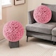 image 9 of COSTWAY 2PCS Artificial Plant Topiary Balls 44CM Decorative Balls Pink | One Size