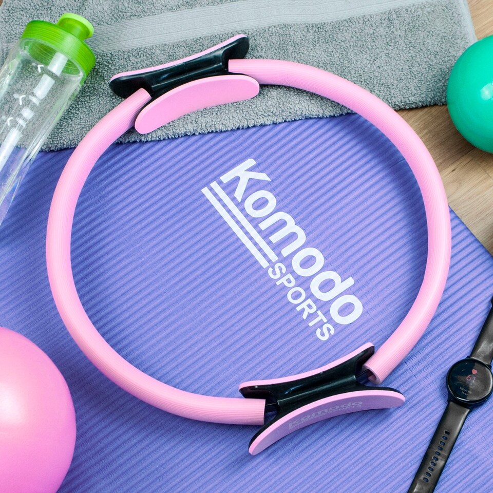 image 1 of Komodo 15 Inch Pilates Ring - Pink