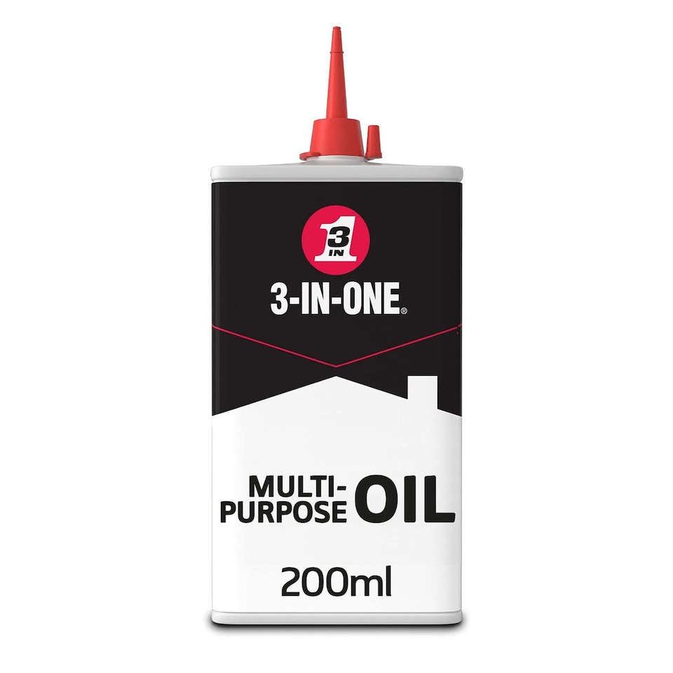 image 1 of 3-IN-ONE Multi-Purpose Drip Oil Easy to Use for Long-Lasting Lubrication 4x200ml