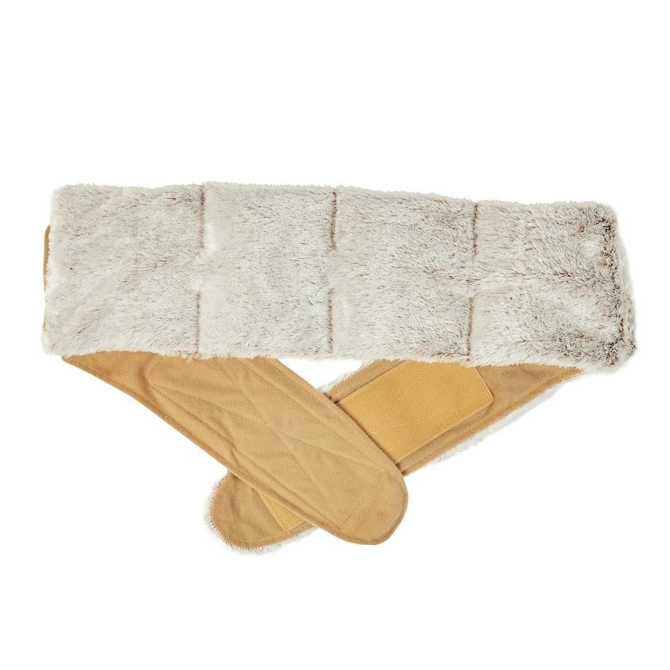 Warmies Microwavable Body Wrap Marshmallow Beige