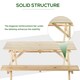 image 5 of Outsunny 5.8FT Outdoor Wooden Picnic Table Bench Garden Patio Pub Chair 6 Seats