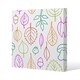 image 1 of Multi Colour Leaves Illustration (Canvas Print) 61 x 61 x 4cm