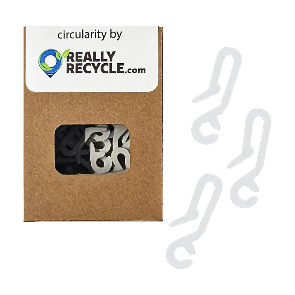 image 1 of Shower Curtain Hooks (Pack of 10)