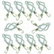 image 1 of 36" Heavy Duty Bungee Cords Fasteners Tie Downs Fastening Metal Hooks 10pk