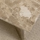 image 5 of Vega Rectangular Coffee Table in Brown Marble