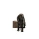 image 3 of Dachshund Plant Pot Feet - Set of 3 - L7.5 x W10 x H5.3 cm Brown
