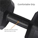 image 6 of Yaheetech 2x5kg (Sold in Pair) Hex Dumbbells Set Black