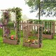 image 8 of COSTWAY Raised Garden Bed Planter Box Coffee Brown