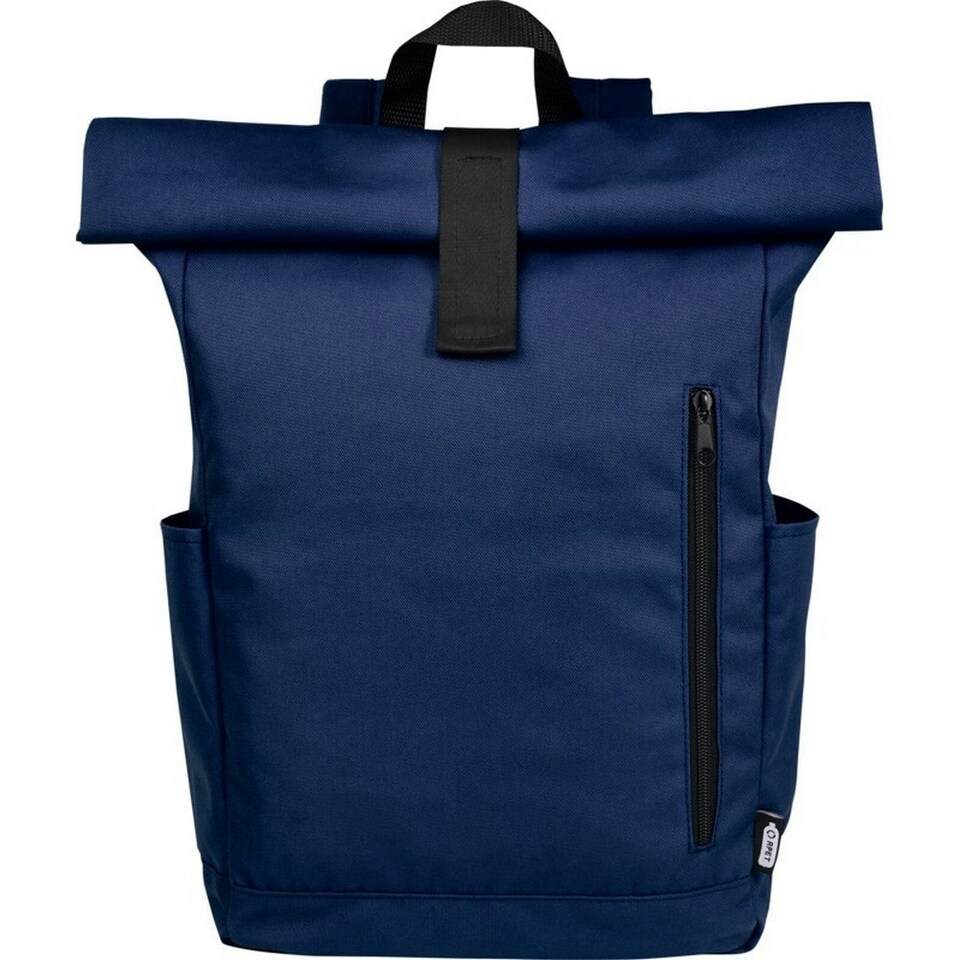 image 1 of Unbranded Byron Roll Up 18L Backpack - Navy - One Size Blue