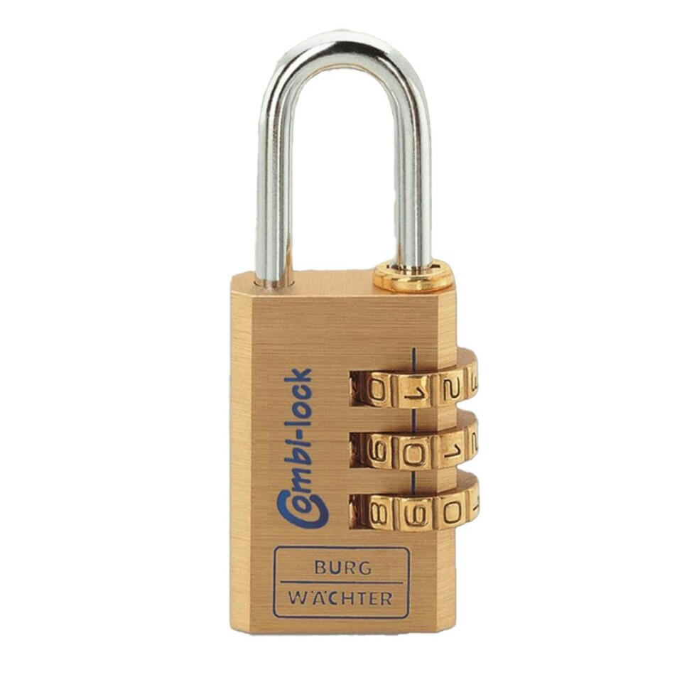 Burg Wachter Combination Padlock 30mm - One Colour - One Size