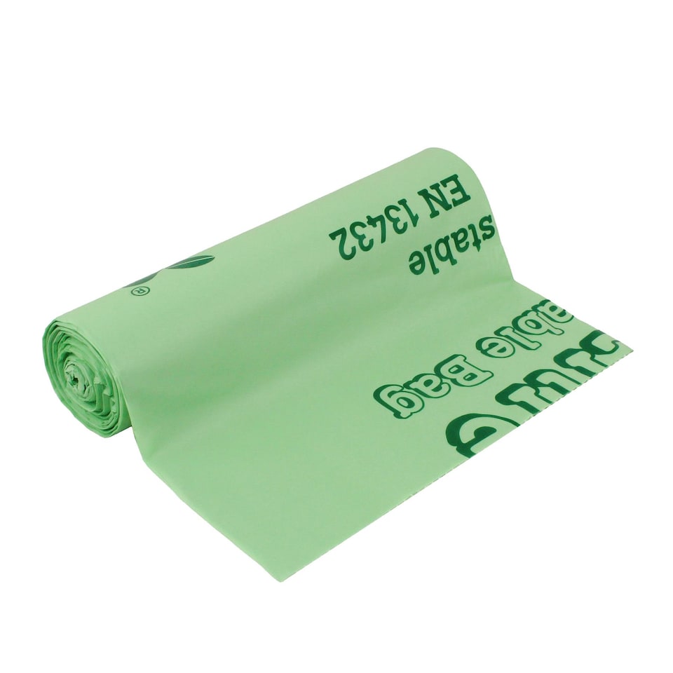 image 1 of BioLiner 140 Litre Compostable Large Wheelie Bin Bags - 2 Rolls