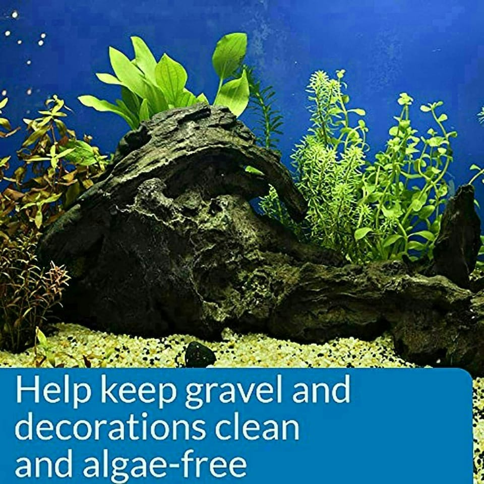 image 1 of API Stress Zyme Freshwater and Saltwater Aquarium Cleaning Solution Bottle Blues & Purples 237ml