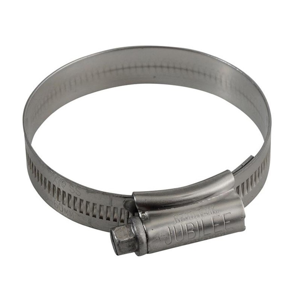 Jubilee Stainless Steel Hose Clip - Multi Colour - 45mm - 60mm 1.3/4 - 2.3/8in