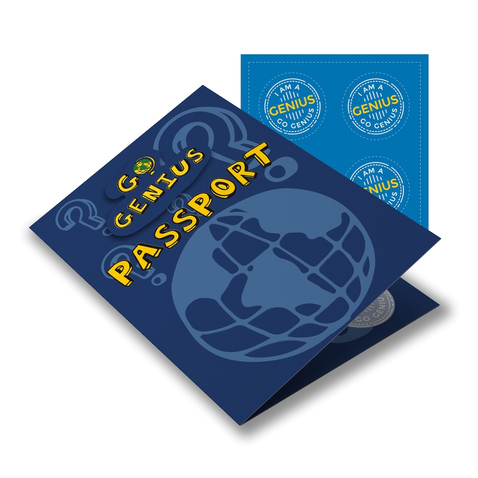 image 1 of Whiz Kid Games Go Genius Board Game - General Knowledge