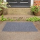 image 5 of Nicola Spring Heavy Duty Dirt Trapper Door Mat - 60cm x 40cm - Grey