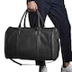 image 2 of Quadra Leather Cabin Bag - Black - One Size | Multi | One Size