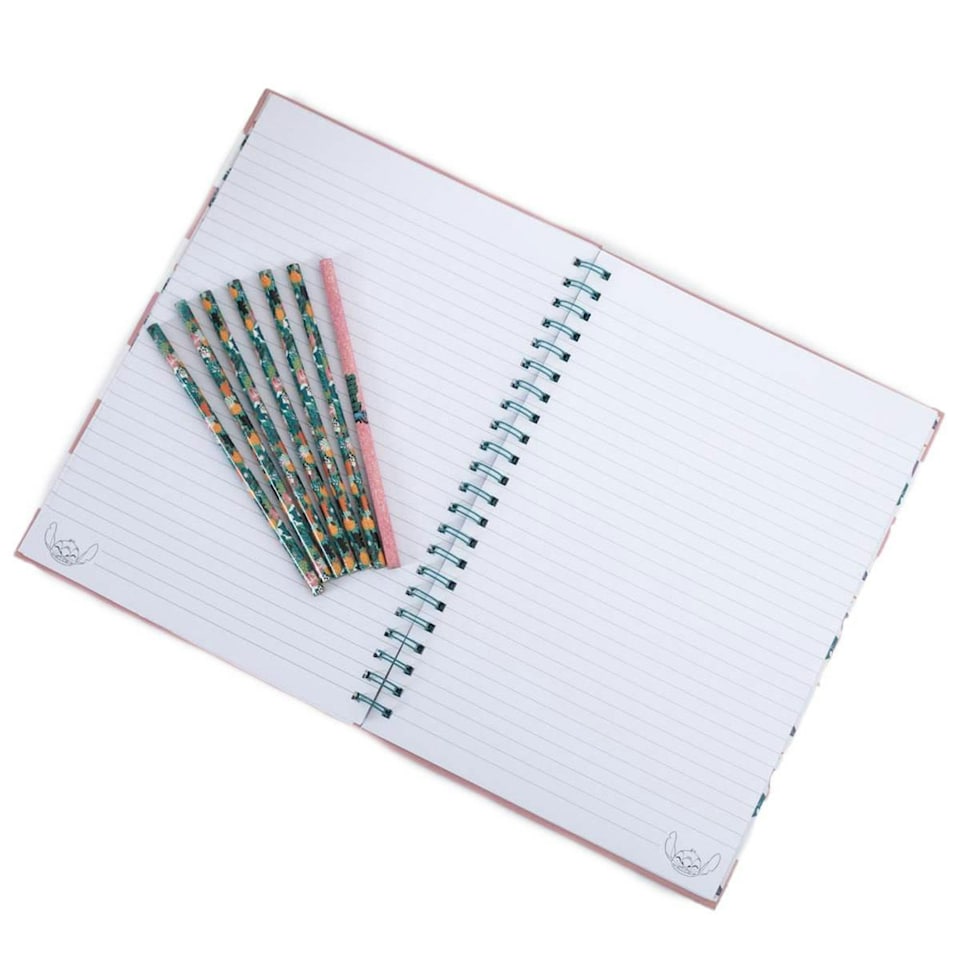 image 1 of Lilo & Stitch Aloha Hawaii A4 Bumper Stationery Set Set (Pack of 12) - Multicoloured - One Size