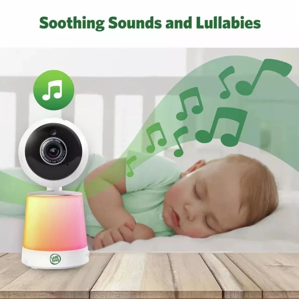 image 1 of LeapFrog LF4915HD 5" Wi-Fi HD Pan & Tilt Baby Monitor
