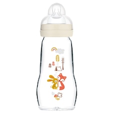 MAM Feel Good Glass Bottle Unisex 260ml