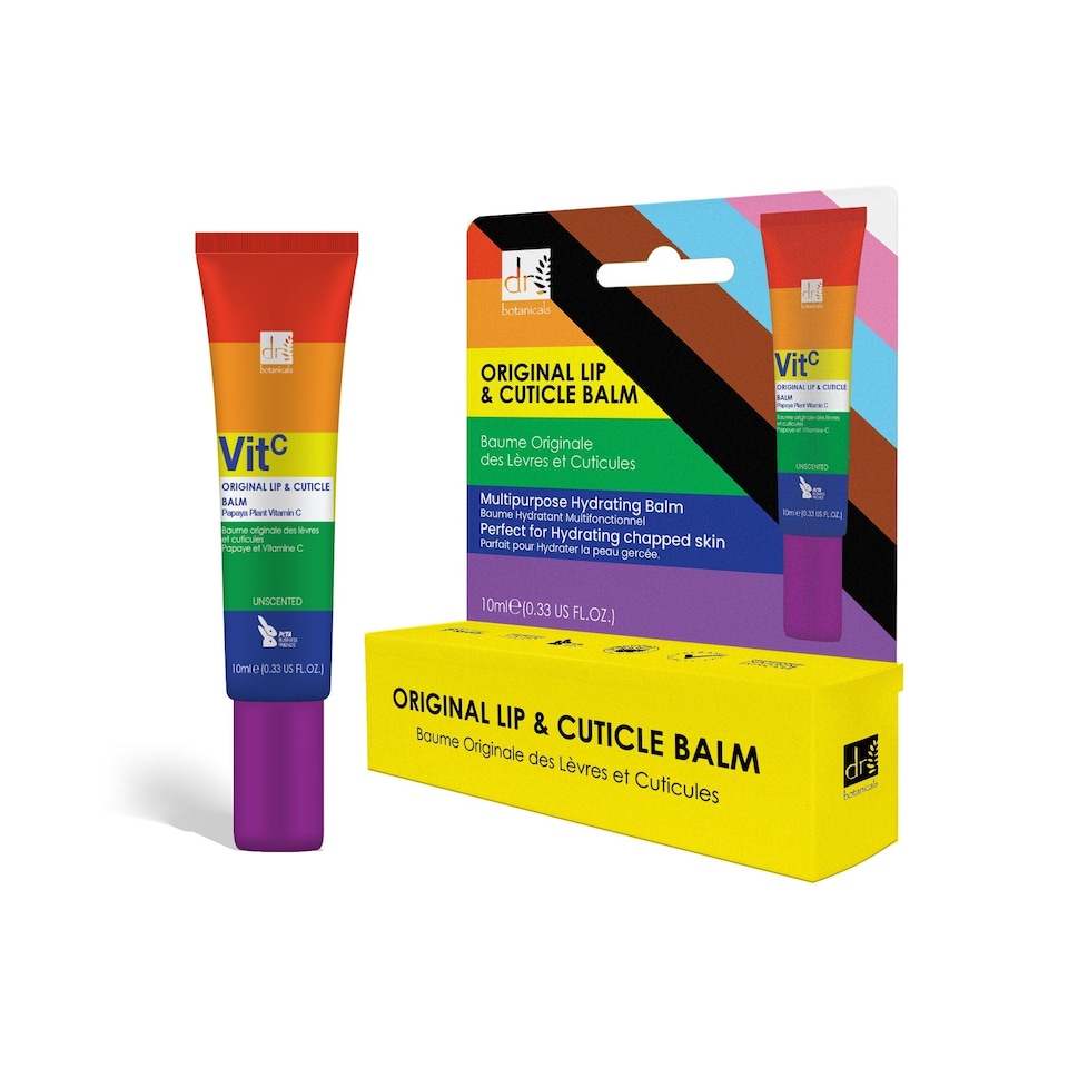 image 1 of Dr Botanicals Original Lip & Cuticle Repair with Vitamin C 10ml x 2 Duo Set