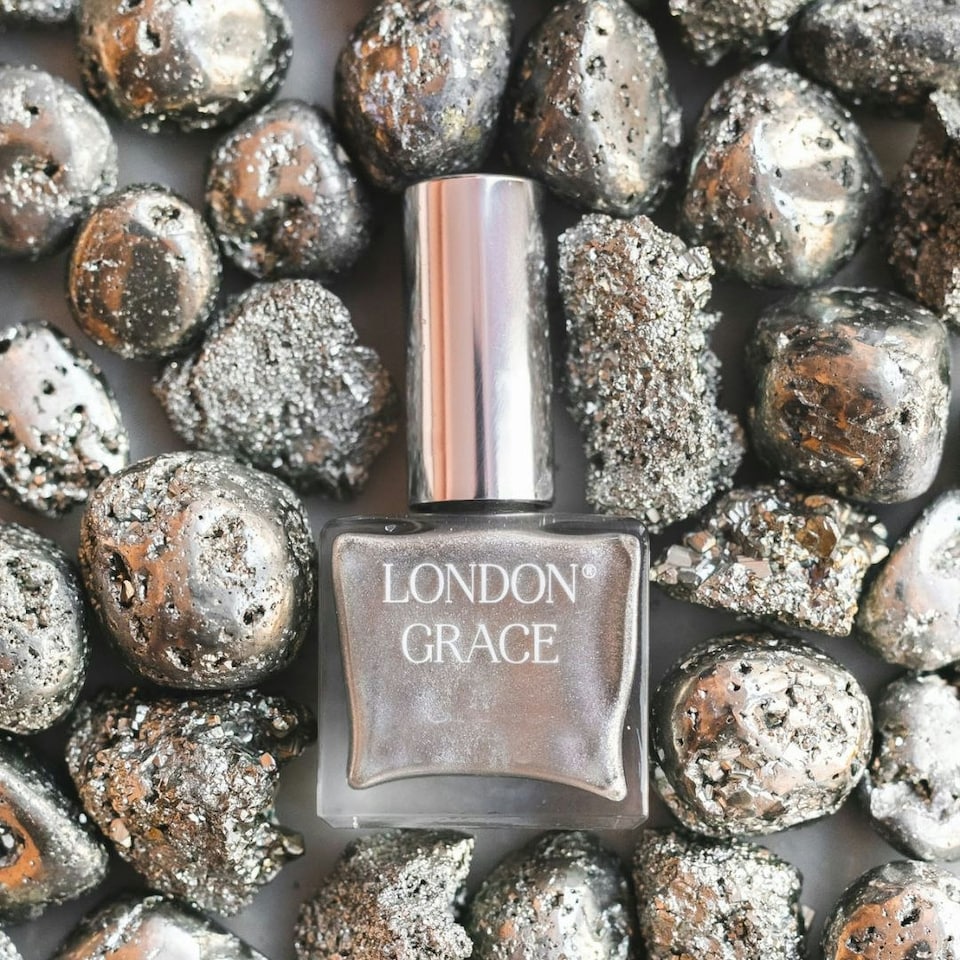 image 1 of Pyrite Nail Polish Chrome