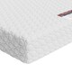 image 3 of Visco Therapy Foam Mattress 20cm - Medium Comfort, Cooling Layer, UK Made | White | White | Double | 1
