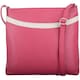 image 1 of Smart Genuine Leather Cross Body / Shoulder Bag Multi Pink | Pink/White