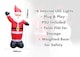 image 2 of St Helens Inflatable Santa Claus, 170cm