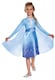 image 1 of Disney Frozen Elsa Costume – Girls Officially Licensed 2-Piece Fancy Dress Outfit, Blue, Ages 3-8