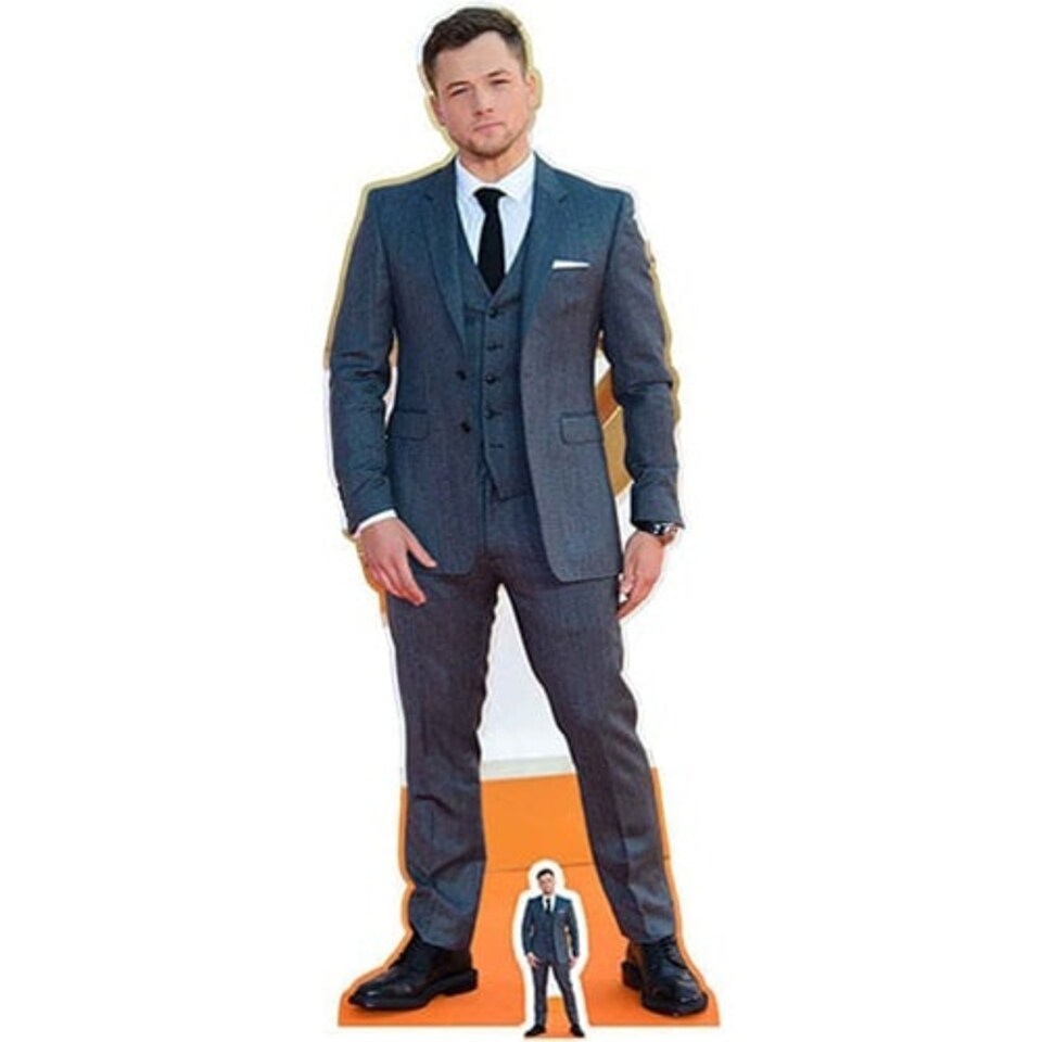 Taron Egerton Lifesize Cardboard Cutout 178cm