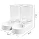 image 3 of Skylos 2 Packs Automatic Food Feeder Waterer Set 3.2L Plastic Dispenser Dog Cat