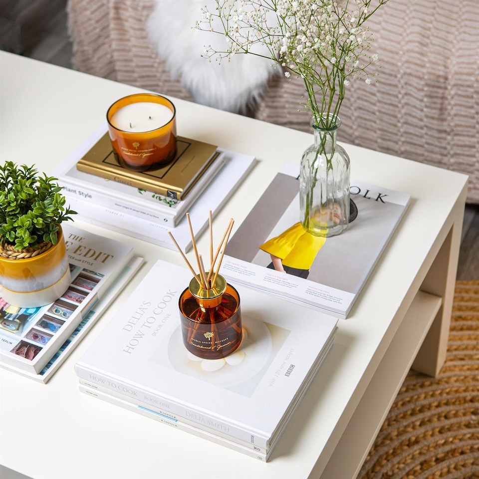 image 1 of Nicola Spring Reed Diffuser - 200ml - Sandalwood & Jasmine