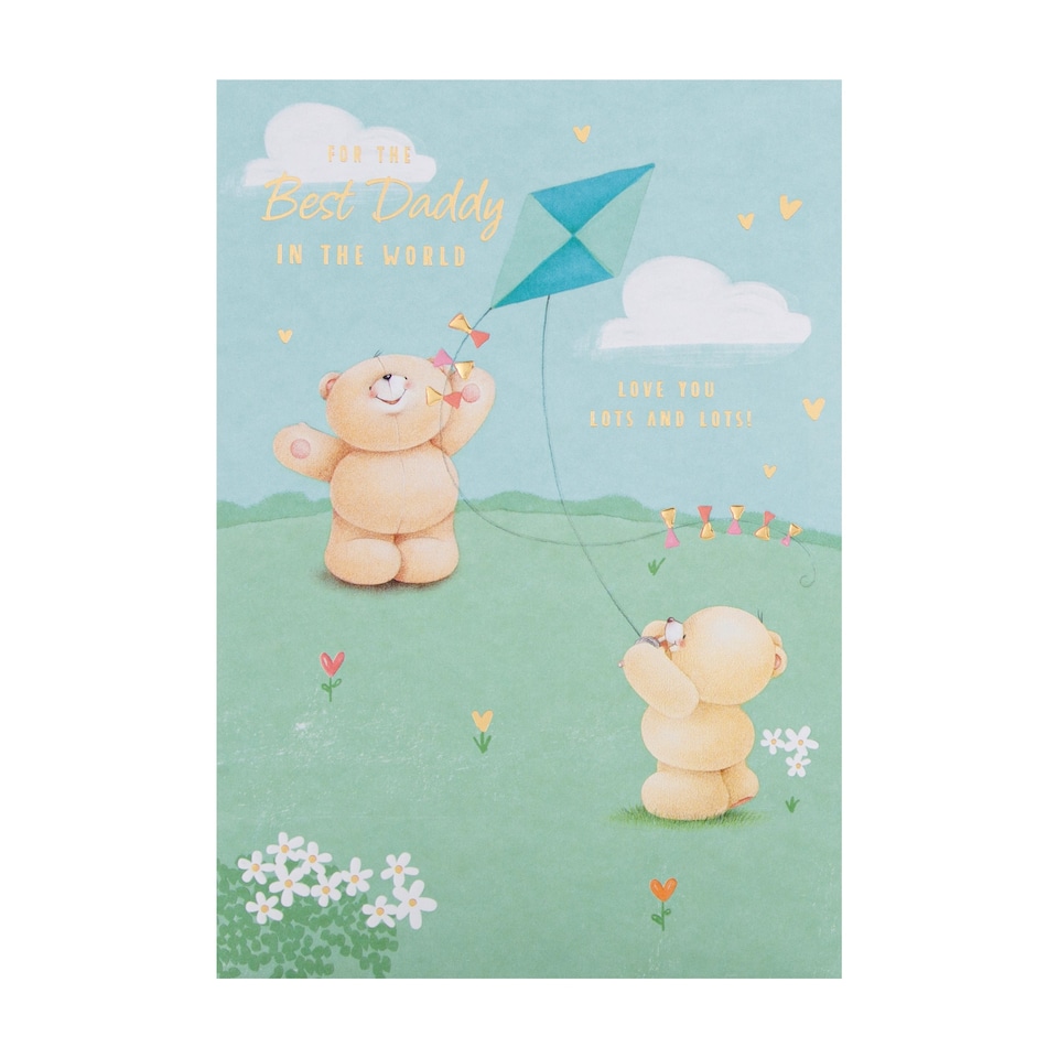 image 1 of Hallmark Father's Day Card For Daddy - Forever Friends Design
