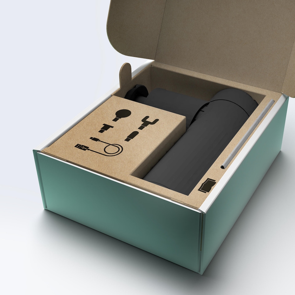 image 1 of Decathlon Mini Massage Gun