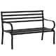 image 1 of Outsunny 2 Seater Bench Garden Furniture Outdoor Loveseat Seat