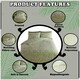 image 2 of VELVETIO Antoinette Printed Duvet Cover Set Reversible Polycotton Beddings N/A | Natural | Single