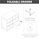 image 6 of HOMCOM Chests of Drawer Fabric Dresser Storage Cabinet w/ 6 Drawers for Bedroom