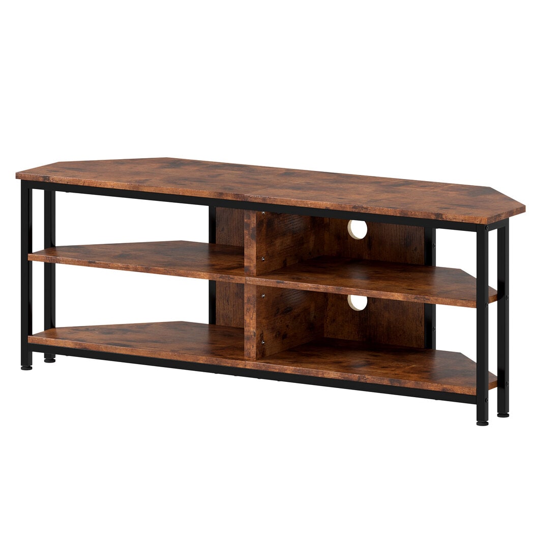 Levede 120CM RGB LED Light Wooden TV Cabinet for Max 55 Inch TV Storage Unit