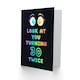 image 2 of Look At You Turning 30 Twice 60 Year Old Joke Birthday Card