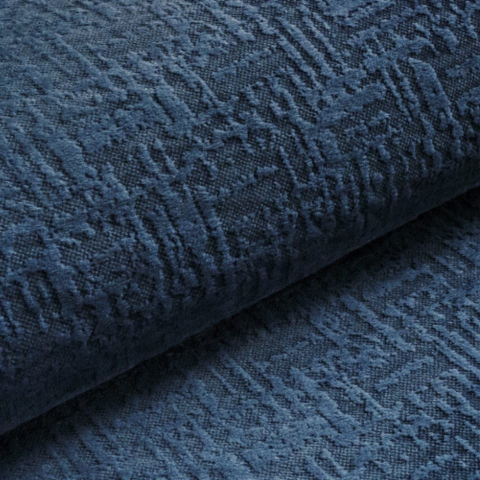 image 1 of Blue Velvetto Apollo Headboard | Blue | 4FT6 Double 20"inch Headboard