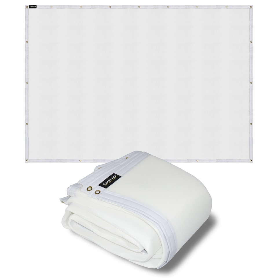 image 1 of Impact & Noise Absorbing Foam Backing Screen For Golf Enclosure - 3.3 x 3 M