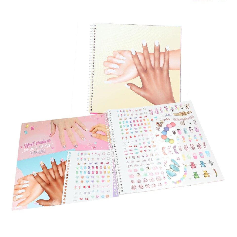 image 1 of Depesche Topmodel Create Your Hand Design Colouring Book